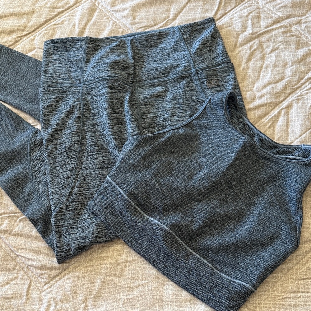 CALIA by Carrie Underwood Gray Leggings Set